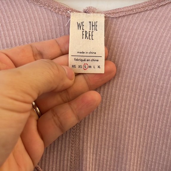 We the Free dusty rose long sleeve S - Picture 2 of 3